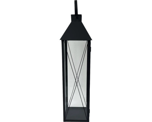 Dekorative Laterne aus Metall und Glas