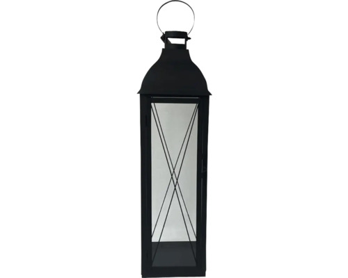 Dekorative Laterne mit Glaseinsätzen und Tragegriff