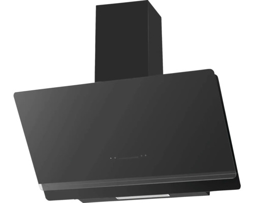 Kopffreihaube Amica KHF 685 606 S BxT 80 x 43,4 cm schwarz Schwarze Dunstabzugshaube für die Küche