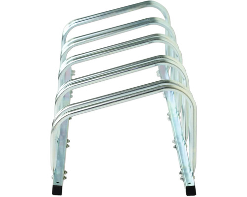 Fahrradständer für fünf Fahrräder