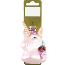 Einhorn Christbaumkugel als Weihnachtsschmuck