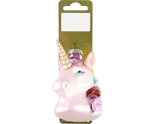 Einhorn Christbaumkugel als Weihnachtsschmuck