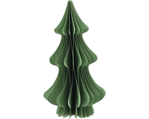 Papiertanne zum Auffalten 20 cm grün Dekorativer Papier-Weihnachtsbaum