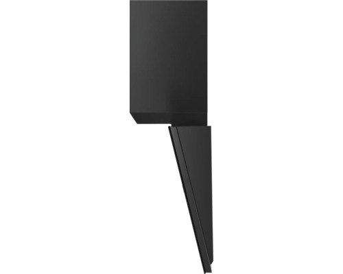 Schwarzer Waschtischunterschrank