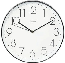 Wanduhr mit Ziffernblatt und Stunden- sowie Minutenzeiger