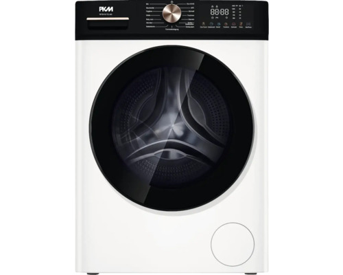 PKM Waschmaschine mit Bedienfeld und runder Tür