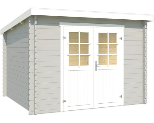 Gartenhaus mit Doppeltür und Fenstern