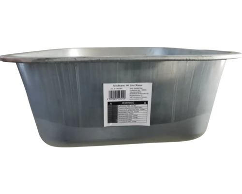 Mörtelkübel mit einem Fassungsvermögen von 90 Litern.