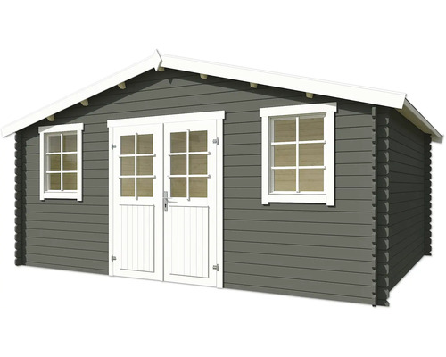 Gartenhaus aus Holz mit Fenster und Doppeltür