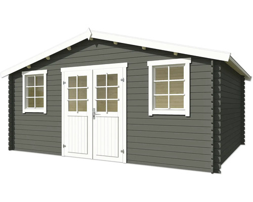 Gartenhaus mit Doppeltür und Fenstern