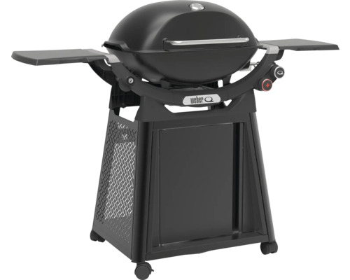 Weber Q Grill mit zwei Ablagetischen und Untergestell