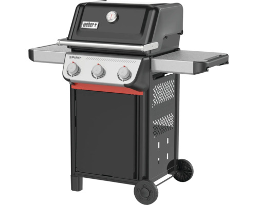 Weber Spirit Gasgrill mit drei Brennern, Thermometer und Seitenablagen