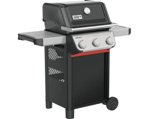 Weber Spirit Gasgrill mit zwei Ablageflächen und Thermometer