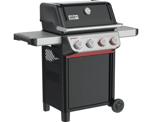 Weber Spirit Gasgrill mit vier Brennern und Seitentischen
