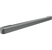 Kassettenmarkise 4x3 Stoffdessin 5836 (Berry) Gestell DB703 dunkelgrau Motor Rechts inkl.LED-Beleuchtung (Ausfallprofil),Fernbedienung