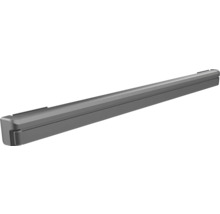 Kassettenmarkise 5x3 Stoffdessin 5836 (Berry) Gestell DB703 dunkelgrau Motor Rechts inkl.LED-Beleuchtung (Ausfallprofil),Fernbedienung