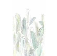 Illustration von tropischen Blättern für Wandgestaltung