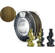 3D-Drucker Filament Rolle mit gedruckten Objekten