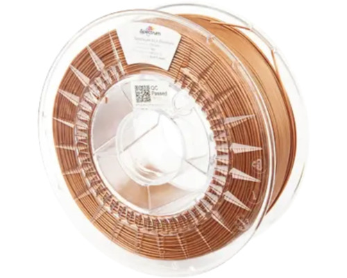 Filament PLA Premium Ø 1,75 mm kupfer Spule mit 3D-Druckfilament