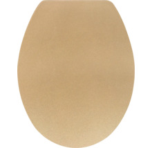 Beiger Toilettensitz