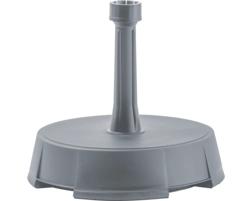 Grauer Sonnenschirmständer