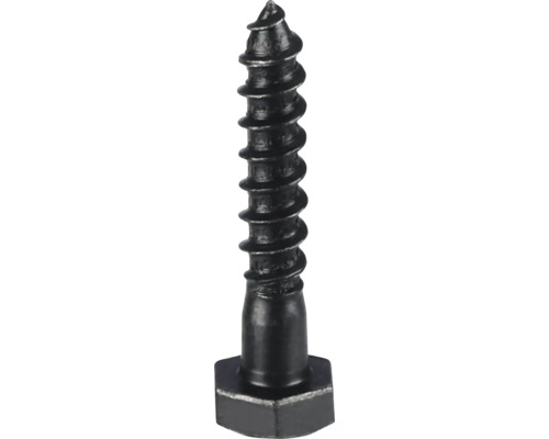 Schraube mit Gewinde und Sechskantkopf