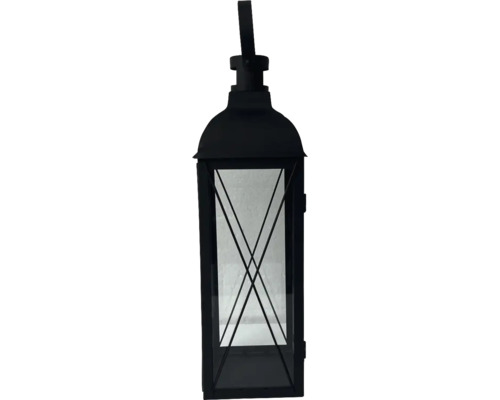 Dekorative Laterne aus Metall und Glas