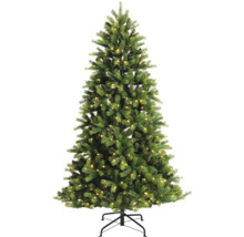 Künstlicher Weihnachtsbaum mit Beleuchtung und Ständer