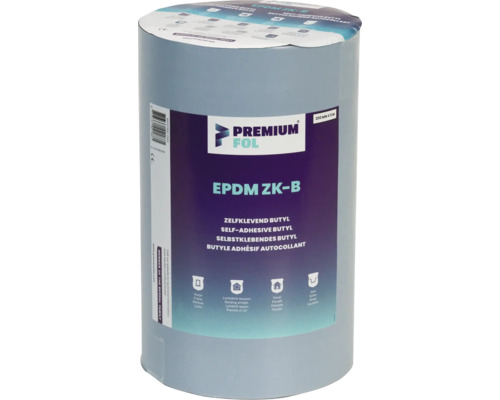 Premium Fol EPDM ZK-B Dichtungsband selbstklebend, 200 Millimeter x 5 Meter