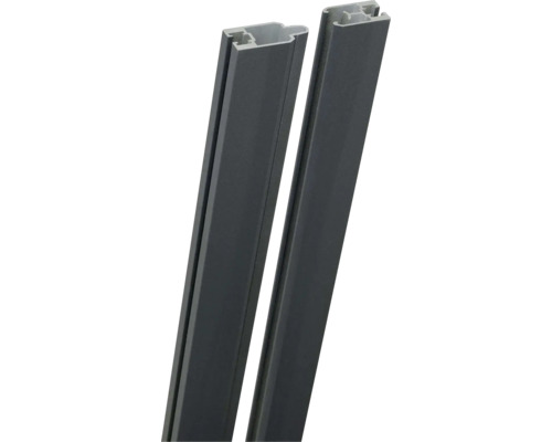 Zwei Aluminiumprofile für Bauprojekte
