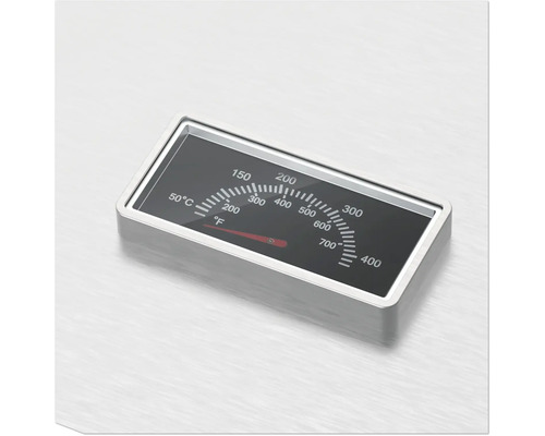 Grillthermometer mit Temperaturanzeige in Grad Celsius und Fahrenheit