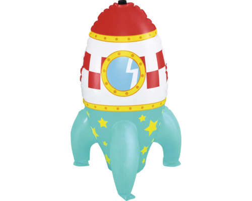Aufblasbare Raketen Gartenbrause für Kinder