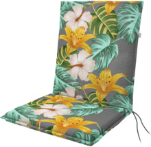 Gartenstuhlauflage mit Blumenmuster