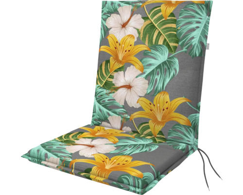 Gartenstuhlauflage mit Blumenmuster