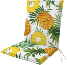 Stuhlkissen mit Ananas Muster für den Aussenbereich