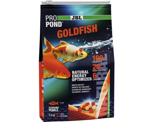 JBL Pro Pond Goldfischfutter im 0.4 Kilogramm Beutel