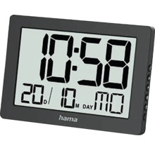 Hama Digitalwecker mit Anzeige von Uhrzeit und Datum