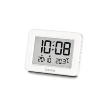 Digitaler Funkwecker mit Anzeige von Uhrzeit, Datum und Temperatur