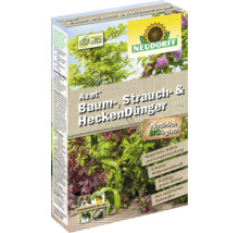 Azet Baum Strauch und Heckendünger Packung mit Neudorff Logo