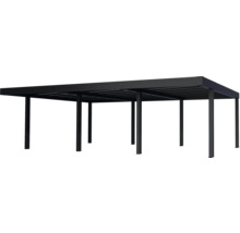 Metall Carport mit Flachdach