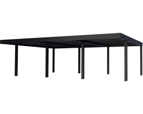 Metall Carport mit Flachdach