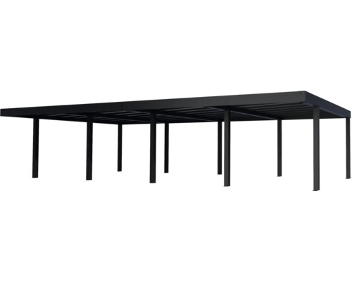 Stahl Carport mit Flachdach