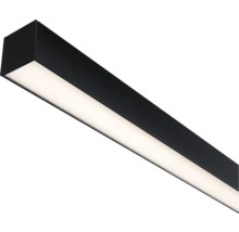 Schwarze LED-Deckenleuchte