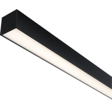 Schwarze LED-Deckenleuchte