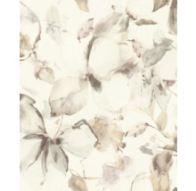 Tapete mit floralem Aquarellmuster