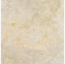 Beige Bodenfliese mit Steinmuster