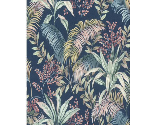 Tapete mit Blattmuster für die Wandgestaltung