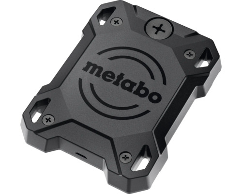 GPS-Tracker Werkzeug Tracker Metabo geeignet für iOS kompatibel mit "Wo ist?" App (iPhone/iPad), wasserdicht mit austauschbarer Batterie Metabo Logo