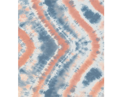 Digitaldruck Vlies 367621 Beachhouse Grafik hellblau 5-tlg. 300 x 265 cm Stoff mit abstraktem Muster