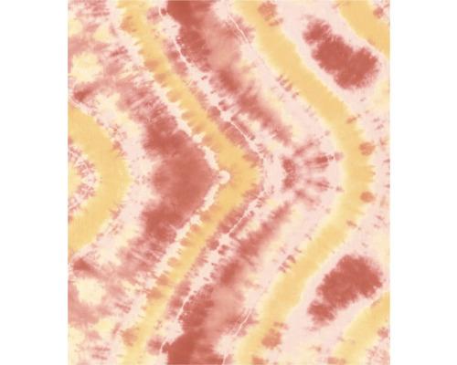 Digitaldruck Vlies 367638 Beachhouse Grafik hellrot 5-tlg. 300 x 265 cm Textil mit geometrischem Muster